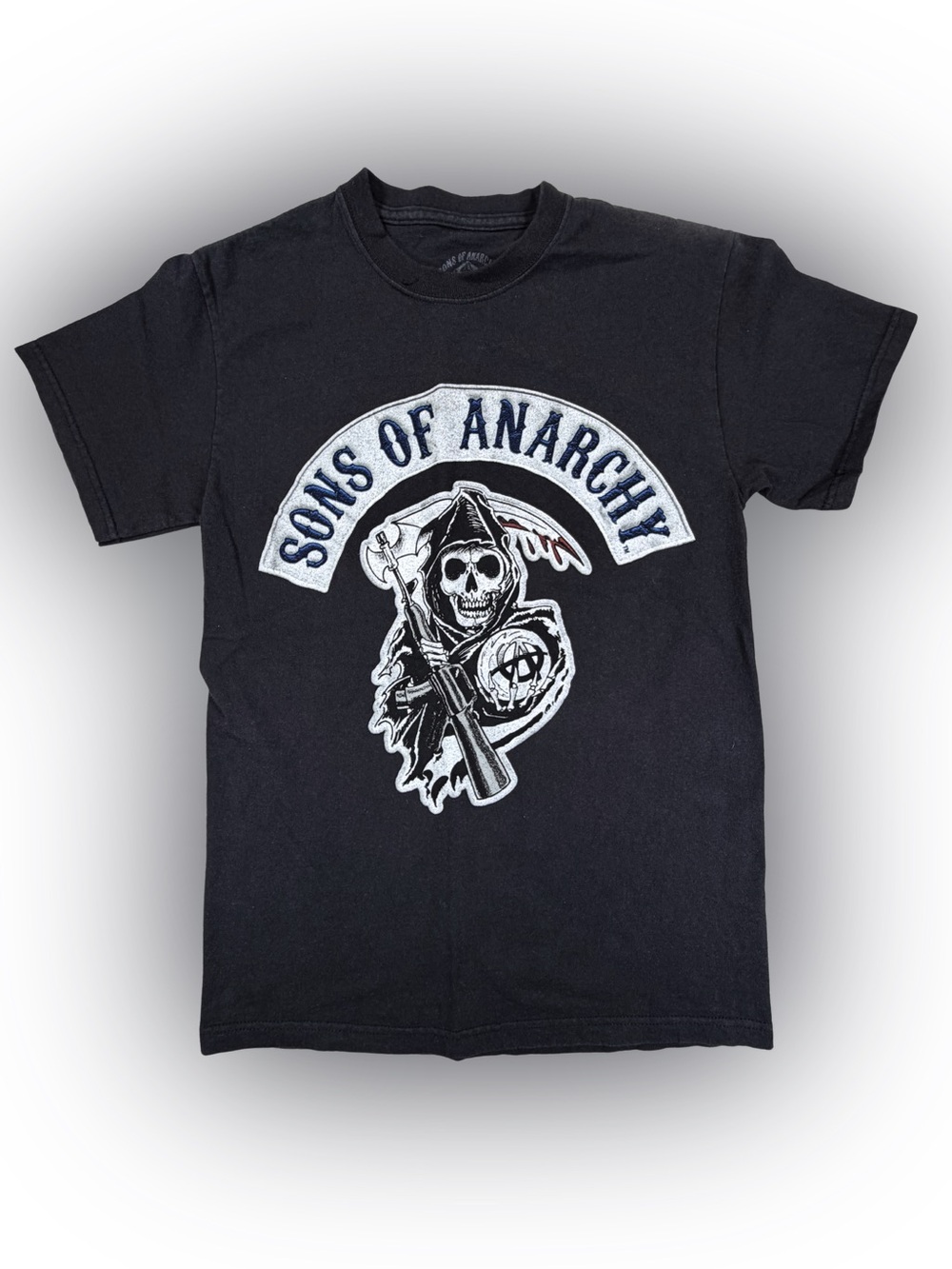 Men’s Sons of Anarchy Graphic Tee - Black Size S